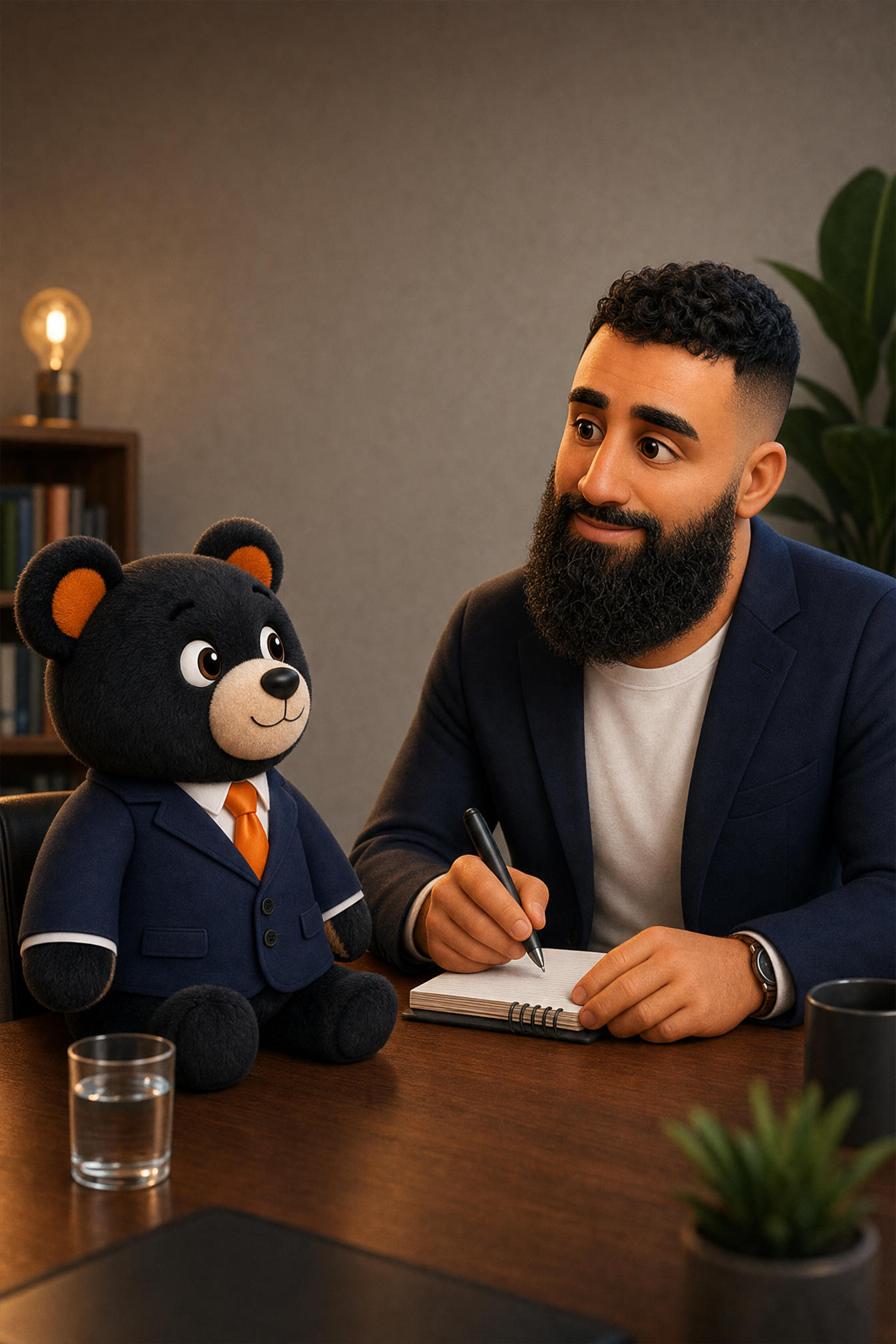 Ranbir, the founder, in a first-stage interview with the Orso bear